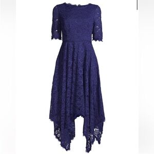 Shani royal blue lace dress